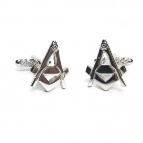 Cufflinks - Masonic Square and Compass